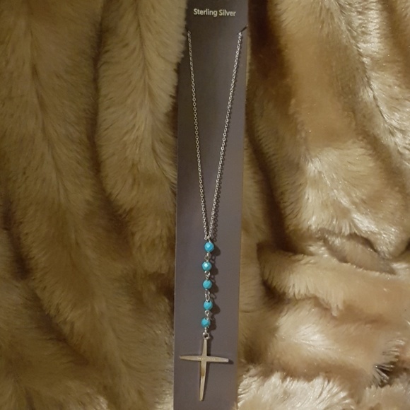 Sterling Silver Cross Necklace - Picture 4 of 4